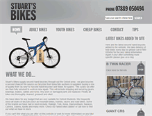 Tablet Screenshot of oxfordbicycles.co.uk
